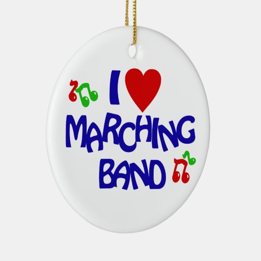 Marching Band Foto Keramisch Ornament (Rechts)