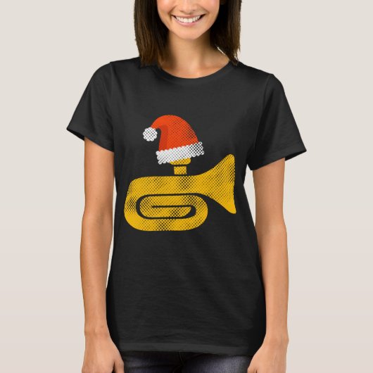Marching Band Funny Tuba T-shirt (Voorkant)