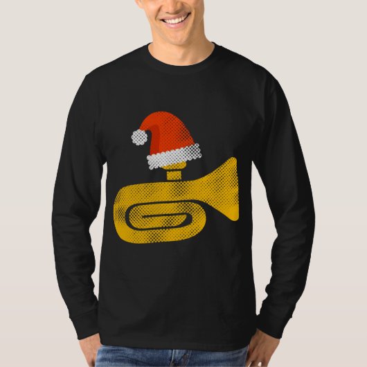Marching Band Funny Tuba T-shirt (Voorkant)