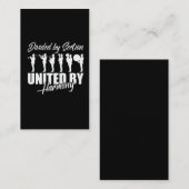 Marching Band, gedeeld door Section United by Harm Visitekaartje (Voorkant / Achterkant)