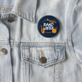 Marching Band Geek Funny Musician Ronde Button 5,7 Cm (In situ)