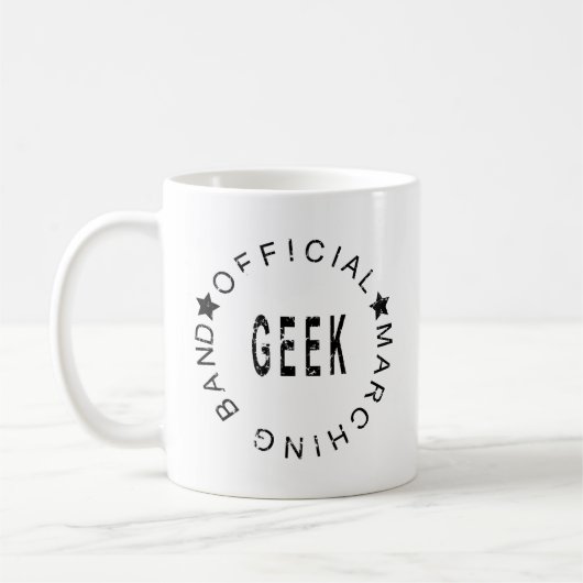 Marching Band Geek Koffiemok (Links)