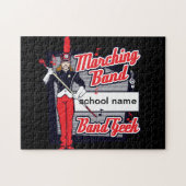 Marching Band Geek Red Legpuzzel (Horizontaal)