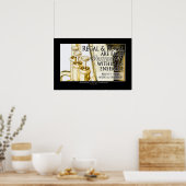 Marching Band Gezegde & Quotes - Brass Instruments Poster (Keuken)