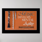 Marching Band Gezegde & Quotes - Wind Instruments Poster (Voorkant)