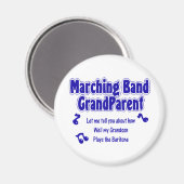 Marching Band Grandparent/ Baritone Magneet (Voorkant / Achterkant)