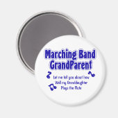 Marching Band Grandparent Magneet (Voorkant / Achterkant)
