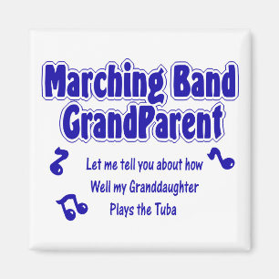 Marching Band Grandparent/ Tuba Magneet