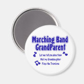 Marching Band Grootouder/Trombone Magneet (Voorkant / Achterkant)