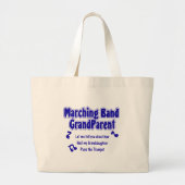 Marching Band Grootouder/ Trompet Grote Tote Bag (Voorkant)