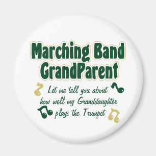 Marching Band Grootouder Trompet Magneet
