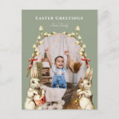 Marching Band Happy Easter Photo Briefkaart (Voorkant)