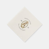 Marching Band Happy Pasen Servet (Hoek)