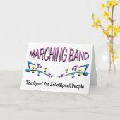Marching Band Kaart (Gele Bloem)