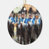 Marching Band Keramisch Ornament (Links)