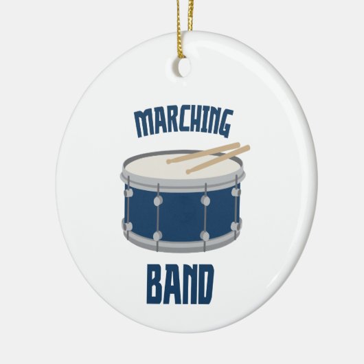 Marching Band Keramisch Ornament (Links)