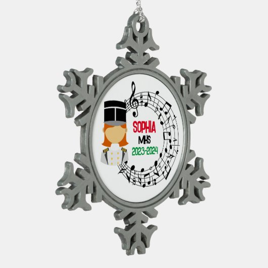 Marching Band Kerst Ornament (Links)