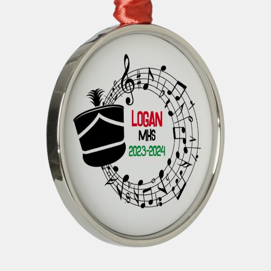 Marching Band Kerst Ornament (Rechts)