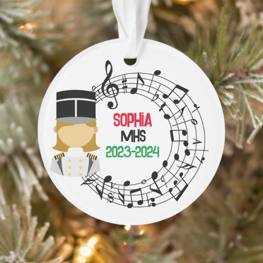 Marching Band Kerst Ornament (Boom)