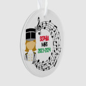 Marching Band Kerst Ornament (voorkant)