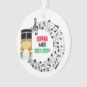 Marching Band Kerst Ornament (voorkant)