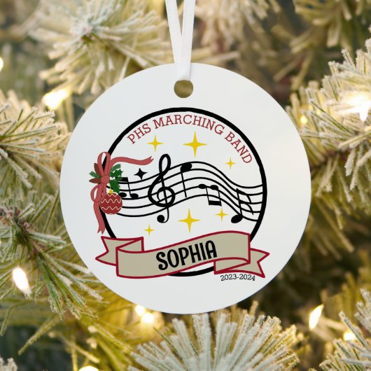Marching Band Kerst Ornament (Insitu)