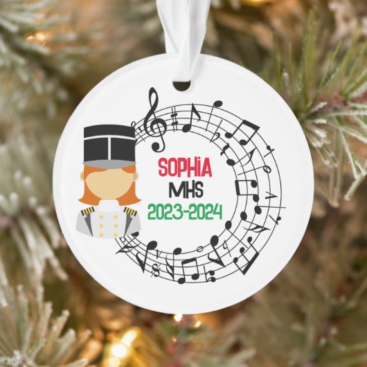 Marching Band Kerst Ornament (Boom)