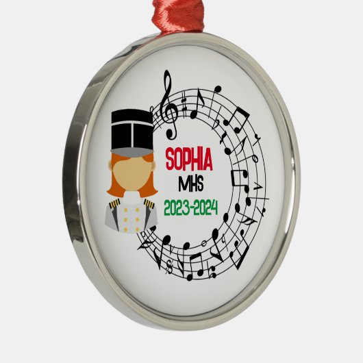 Marching Band Kerst Ornament (Rechts)