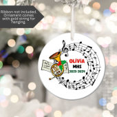 Marching Band Kerst Ornament