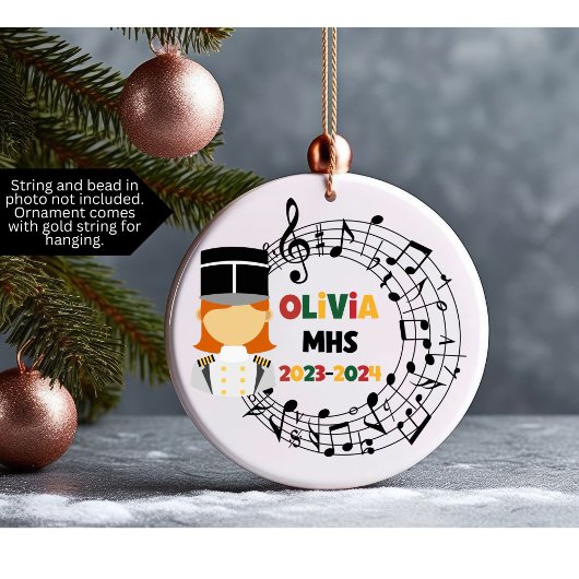 Marching Band Kerst Ornament