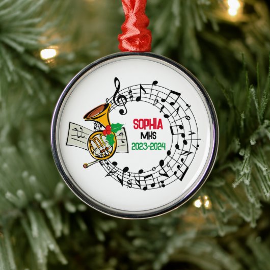 Marching Band Kerst Ornament (Boom)