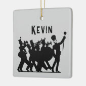 Marching Band Lid Kerst Ornament (Links)