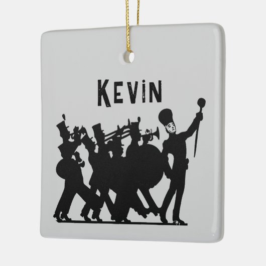 Marching Band Lid Kerst Ornament (Links)