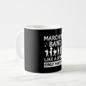 Marching Band like Sport Harder Marching Band Koffiemok (Voorkant links)