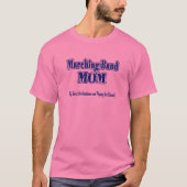 Marching Band Ma/Clarinet T-shirt (Voorkant)