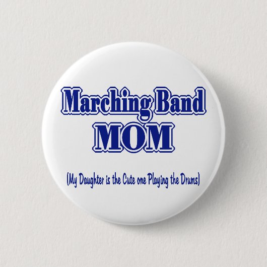 Marching Band Ma/Drums Ronde Button 5,7 Cm (Voorkant)
