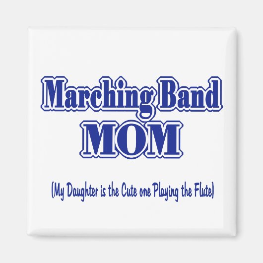 Marching Band Ma/Flute Magneet (Voorkant)