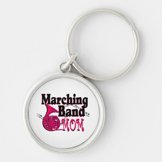 Marching Band Ma/French Horn Sleutelhanger (Voorkant)