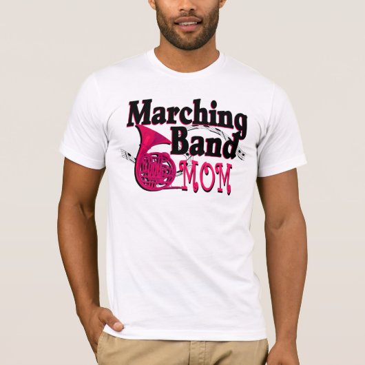 Marching Band Ma/French Horn T-shirt (Voorkant)