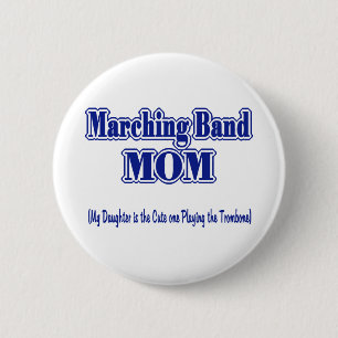 Marching Band Ma/Trombone Ronde Button 5,7 Cm