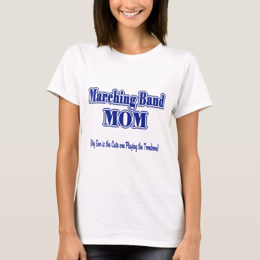 Marching Band Ma/Trombone T-shirt (Voorkant)