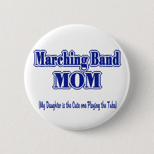 Marching Band Ma/Tuba Ronde Button 5,7 Cm