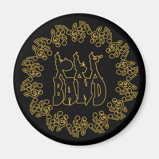 MARCHING BAND MAGNEET (Voorkant)