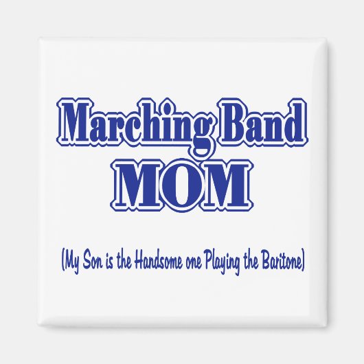 Marching Band Mam/Baritone Magneet (Voorkant)