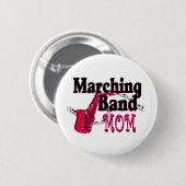Marching Band Mam/Saxophone Ronde Button 5,7 Cm (Voorkant /achterkant)