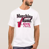 Marching Band Mam/Saxophone T-shirt (Voorkant)