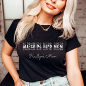 Marching Band Mam  T-shirt