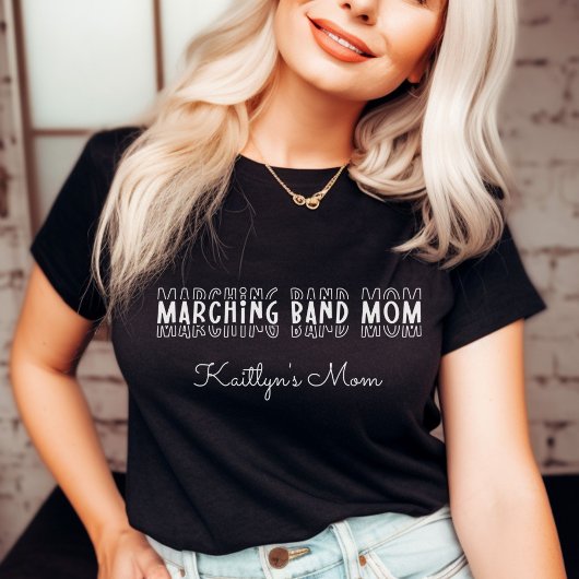 Marching Band Mam  T-shirt