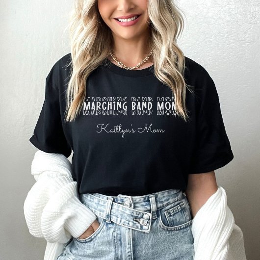 Marching Band Mam  T-shirt
