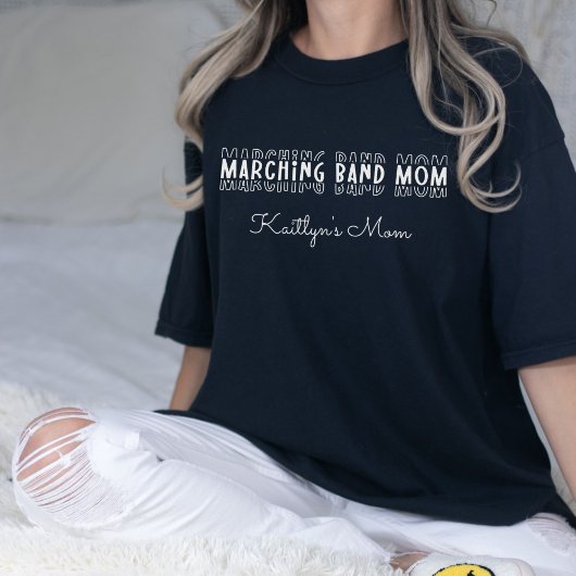 Marching Band Mam  T-shirt